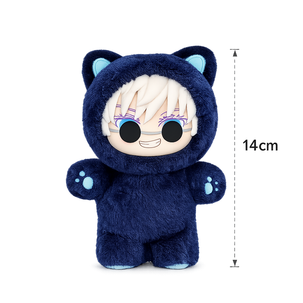 Llavero Gojo Neko Peluche