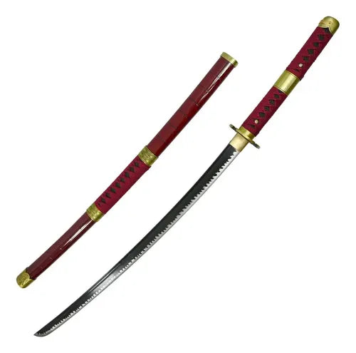 Katana Sandai Kitetsu Zoro One Piece Acero Versión De Lujo