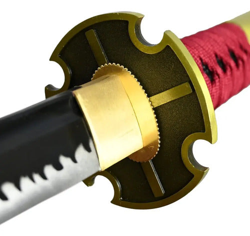 Katana Sandai Kitetsu Zoro One Piece Acero Versión De Lujo