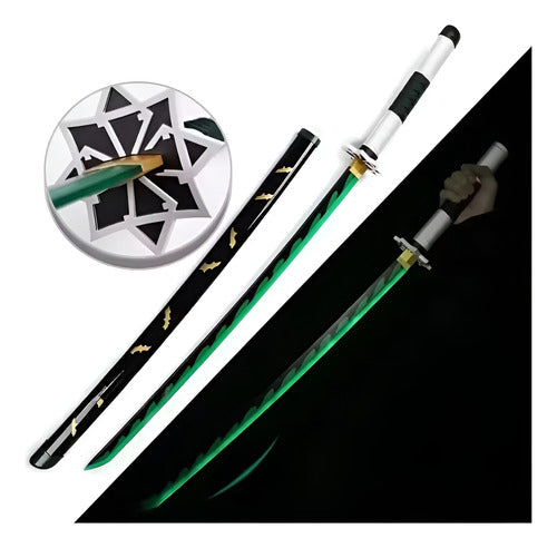 Katana Led Sanemi Demon Slayer Usb Recargable