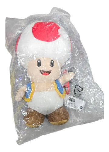 Peluche Toad - Super Mario Nintendo