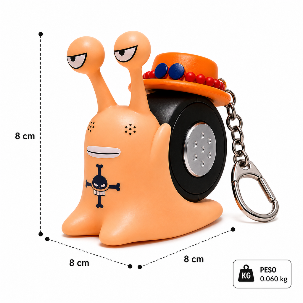 Llavero DenDen Mushi Ace con Sonido