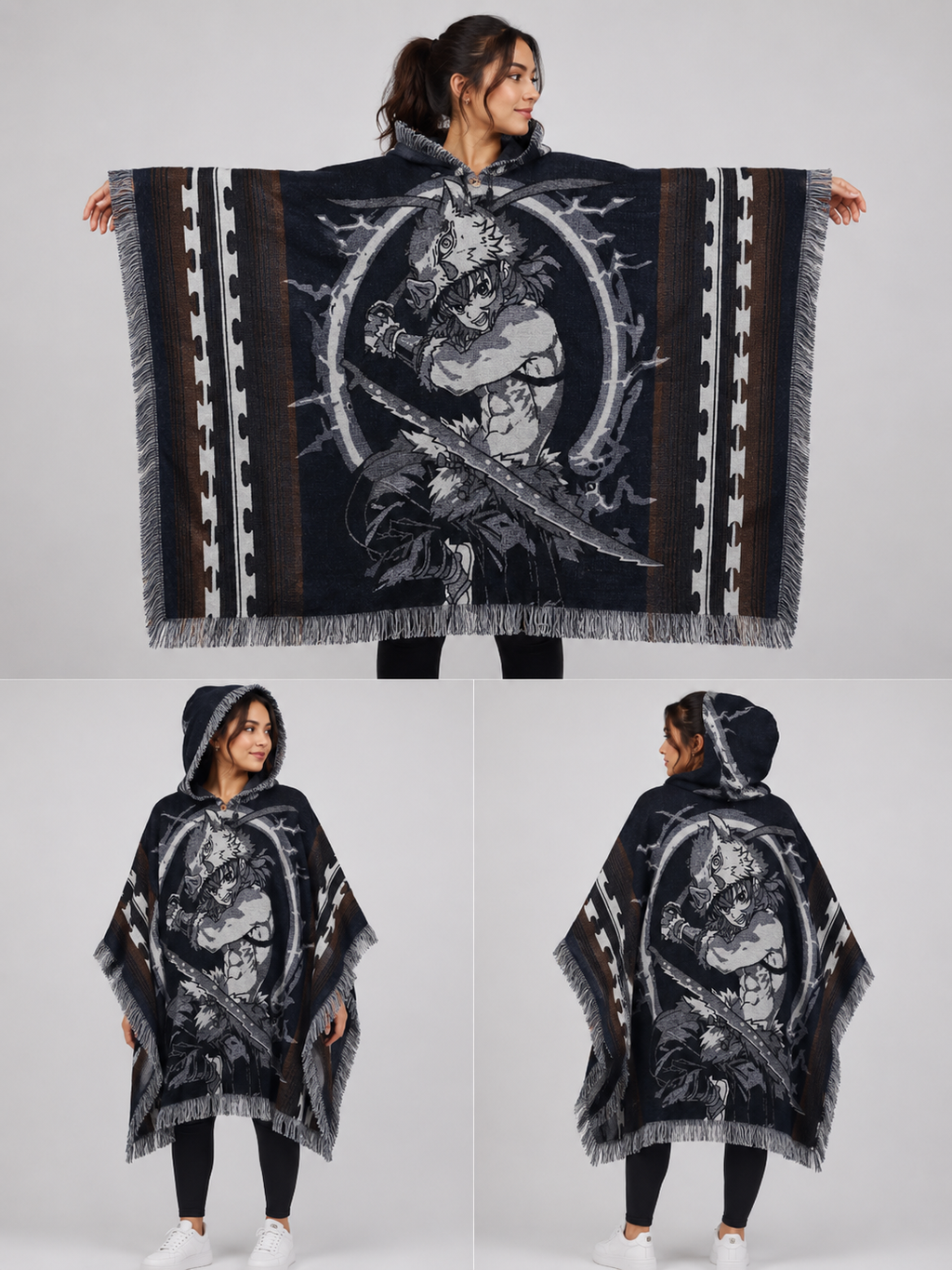 Poncho Kimetsu Inozuke