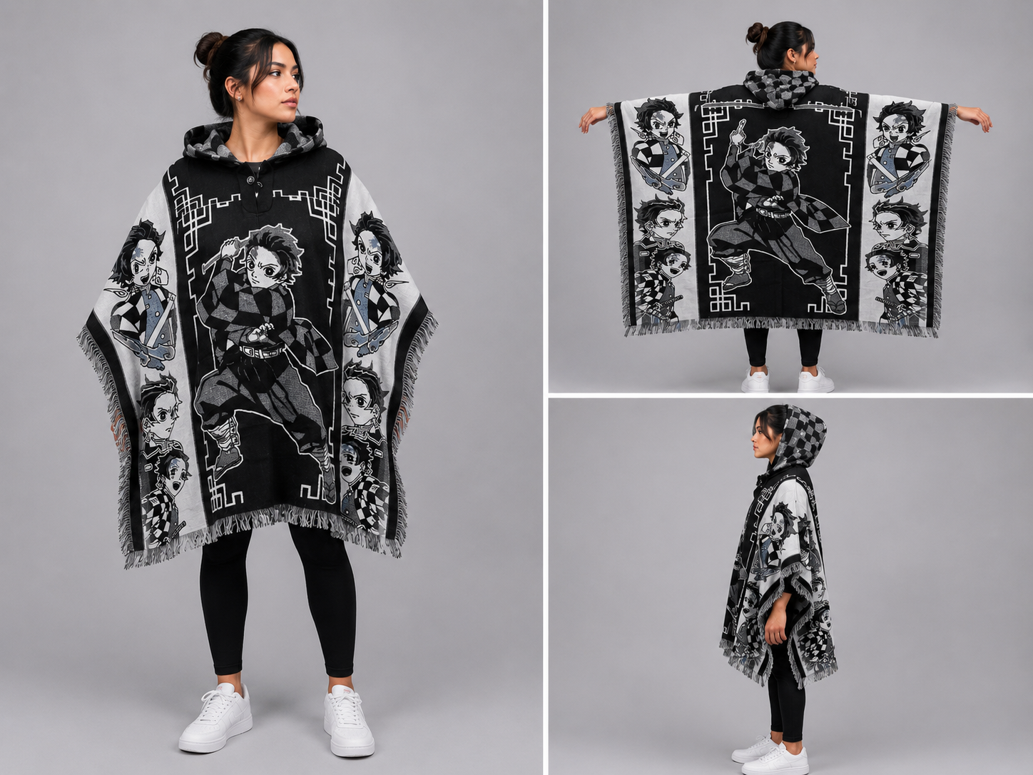 Poncho Kimetsu Tanjiro
