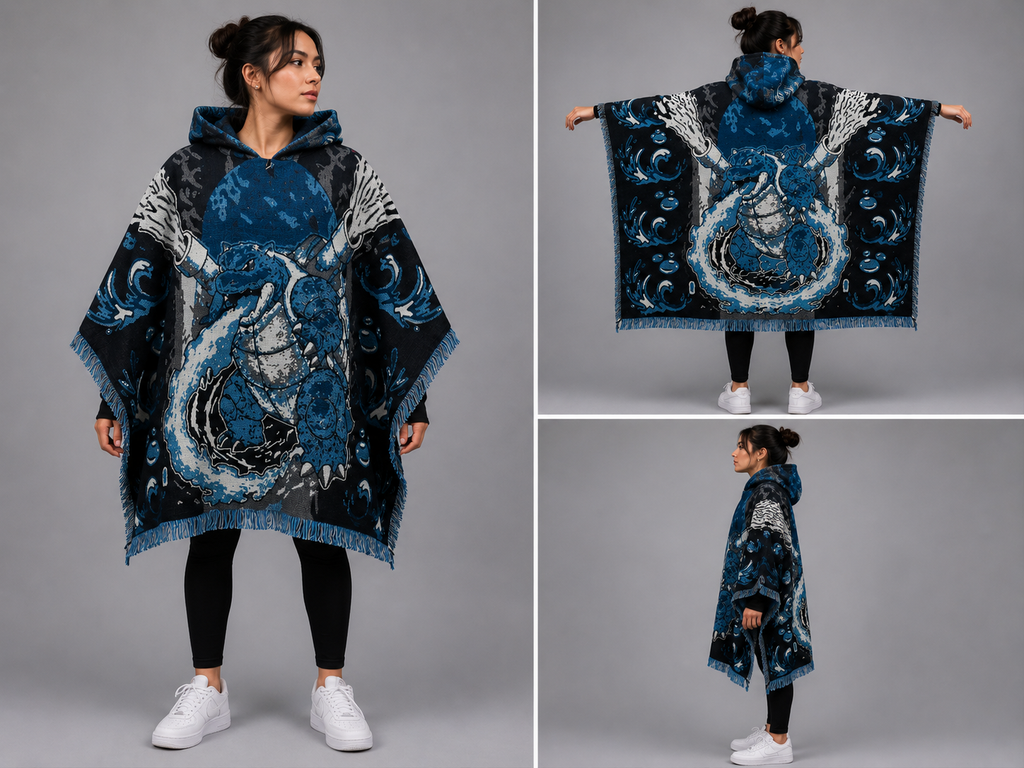 Poncho Poke Blastoise