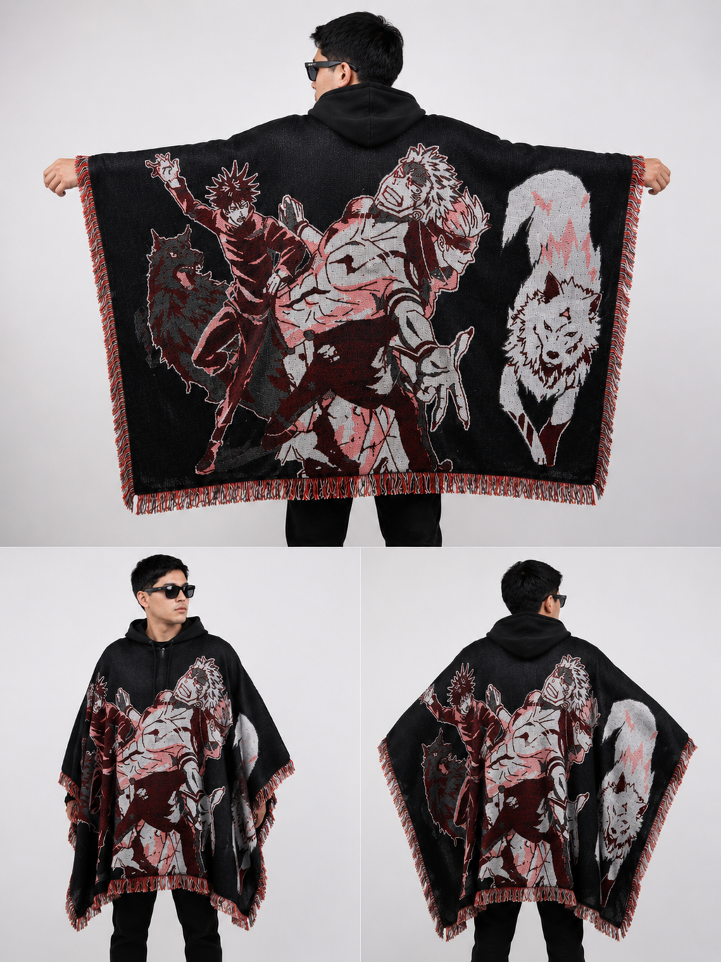Poncho Jujutsu Kaisen Sukuna