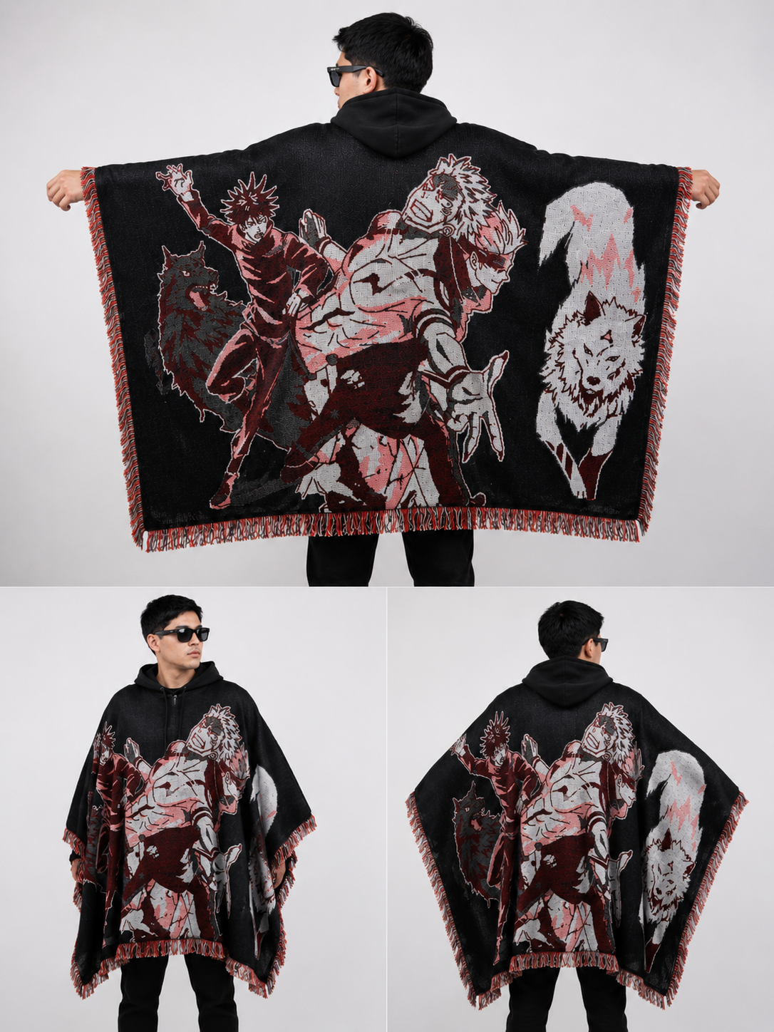 Poncho Jujutsu Kaisen Sukuna