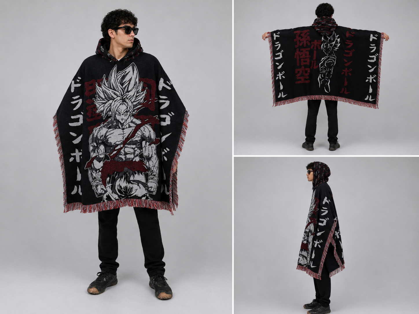 Poncho DBZ Goku Super Sayayin