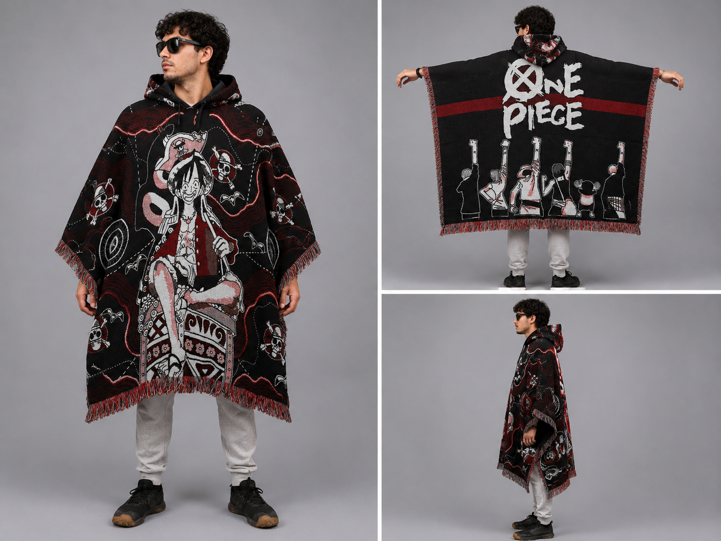 Poncho One Piece Luffy