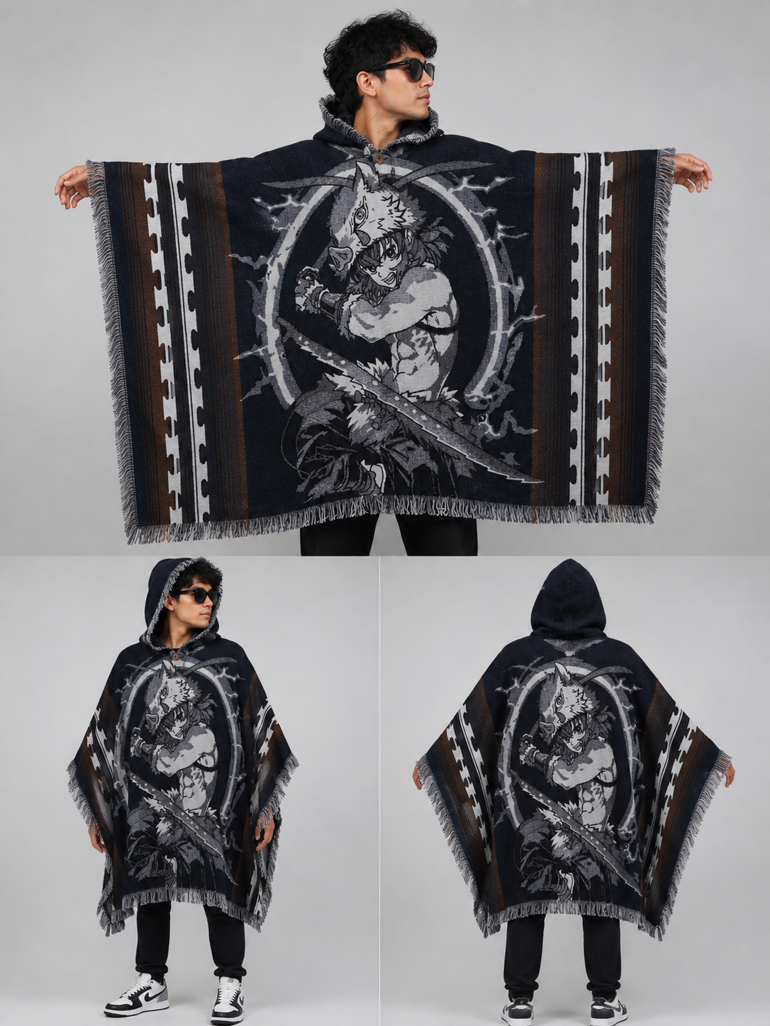 Poncho Kimetsu Inozuke