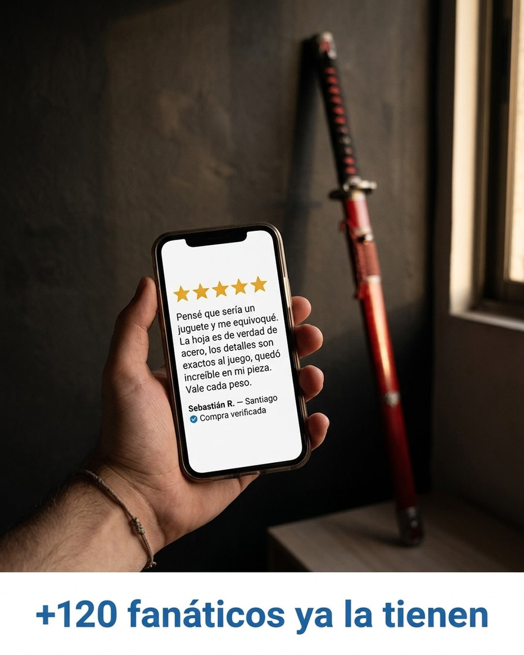 Katana SEKIRO acero decorativa