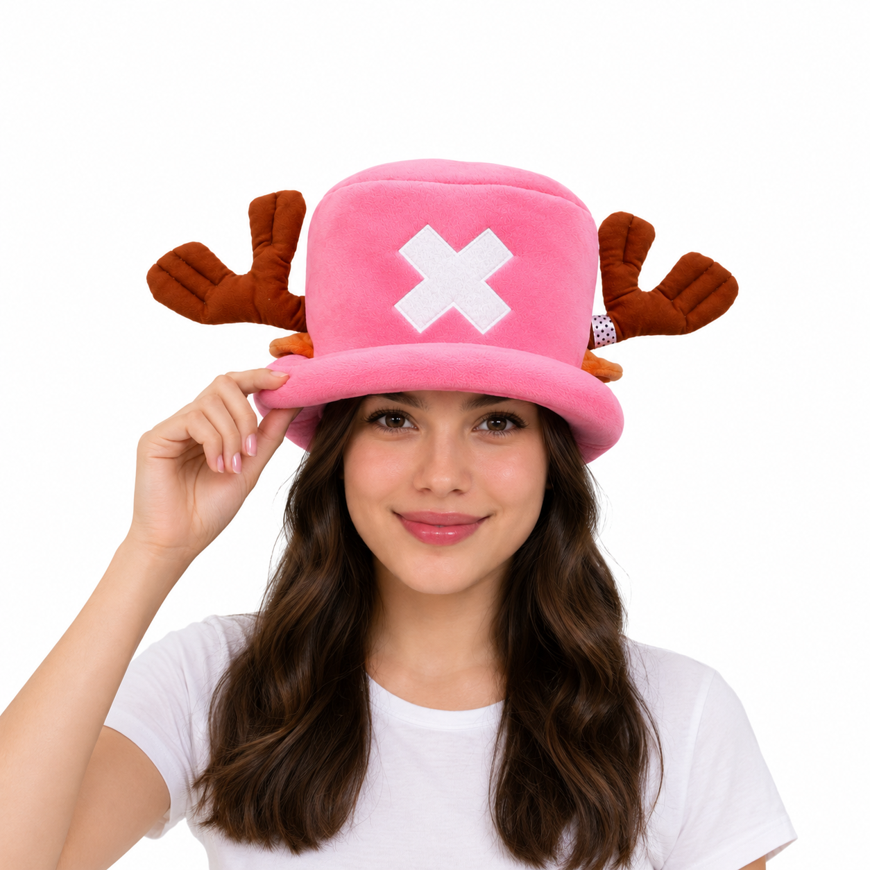 Sombrero Tony Tony Chopper Cosplay Rosa - One Piece