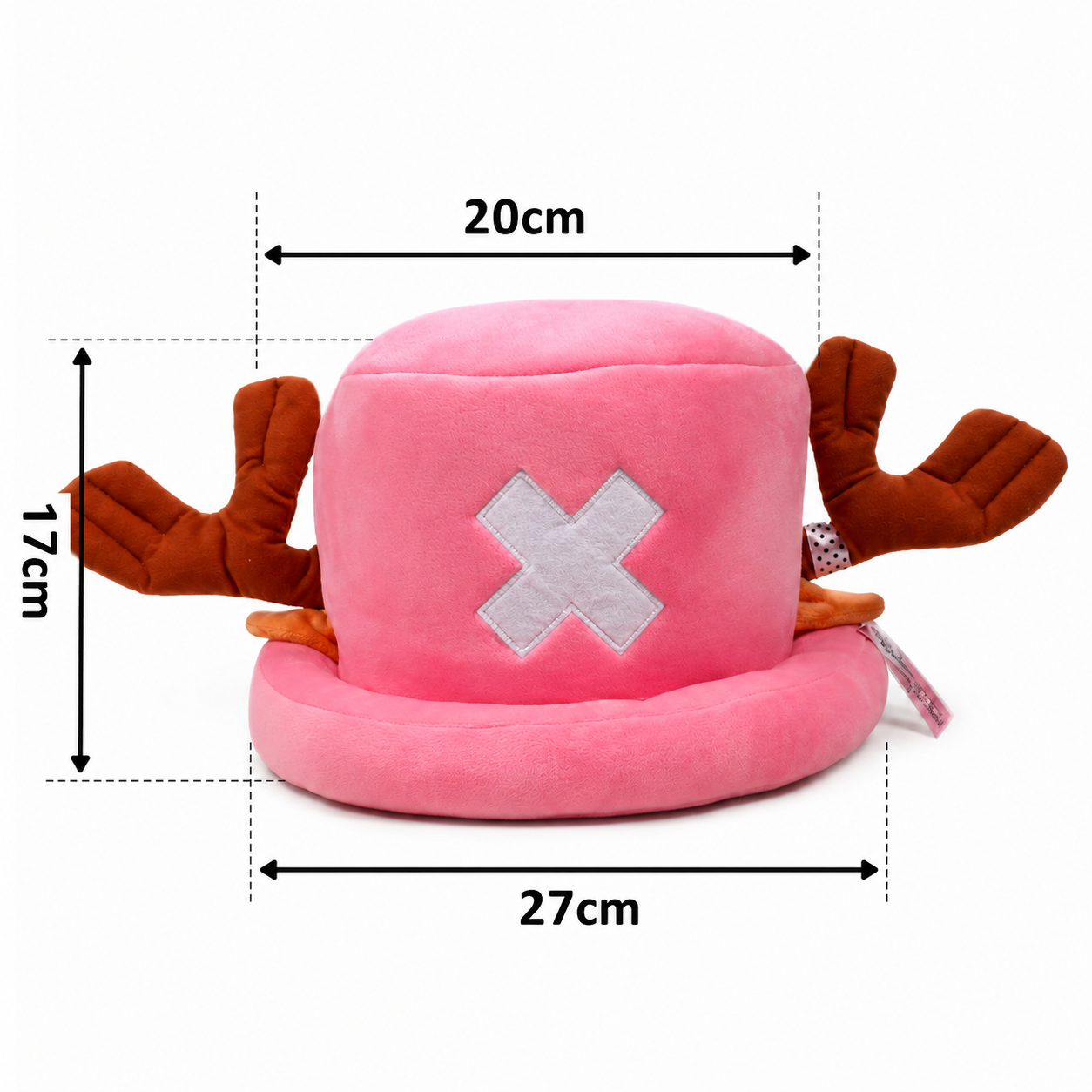 Sombrero Tony Tony Chopper Cosplay Rosa - One Piece