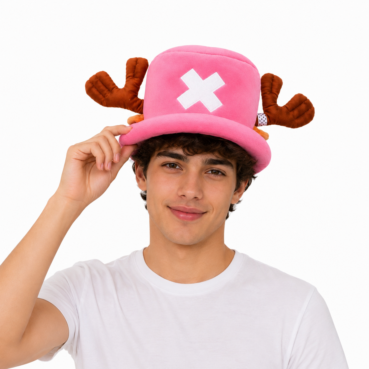 Sombrero Tony Tony Chopper Cosplay Rosa - One Piece