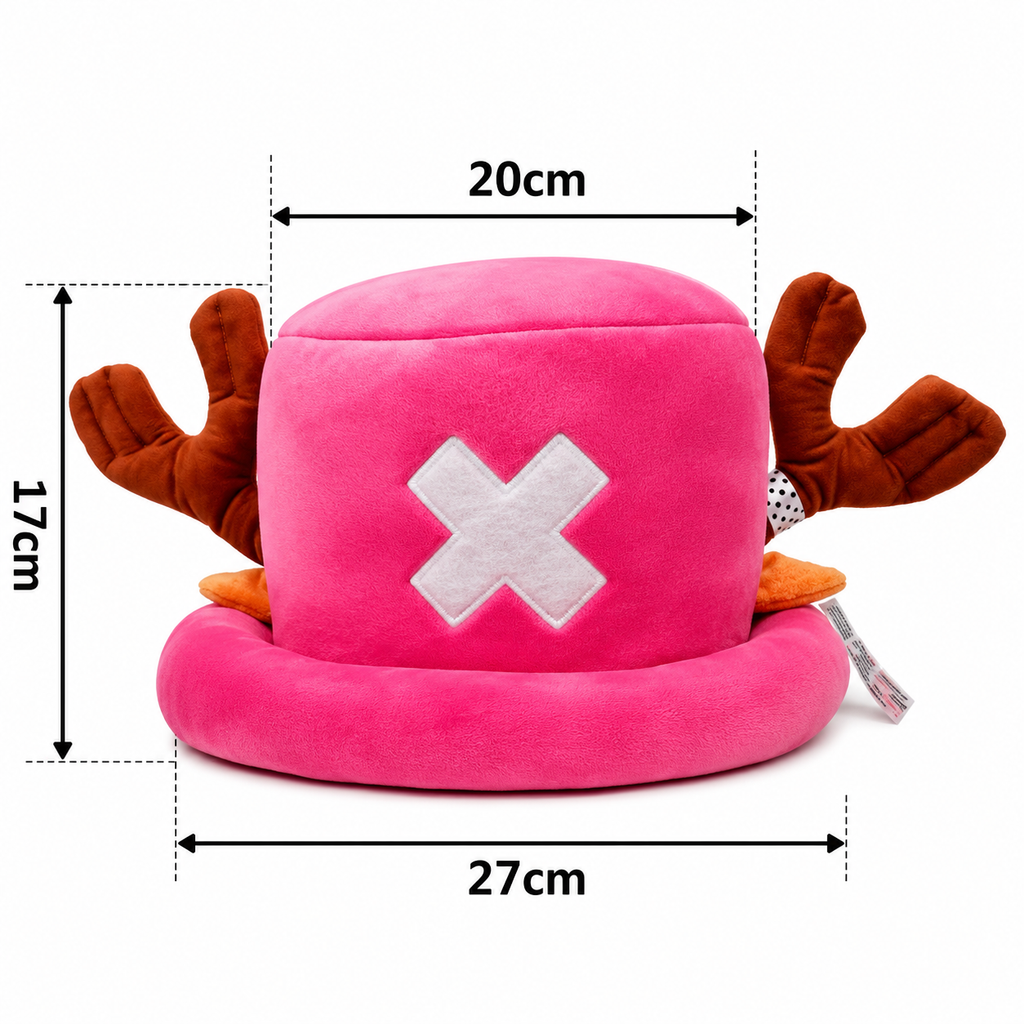 Sombrero Tony Tony Chopper Cosplay Fucsia - One Piece