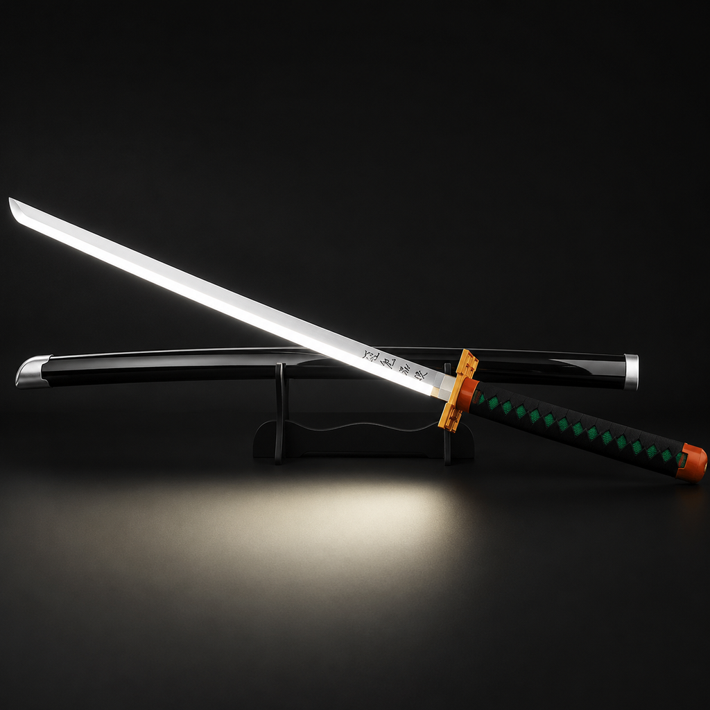 Katana Led Tokito Demon Slayer Usb Recargable